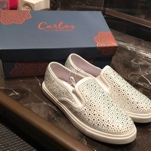 Women size 9 Carlos Santana tennis shoes